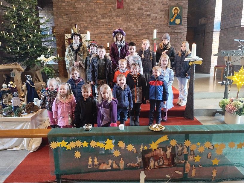 Gruppenbild Sternsinger Marienhagen