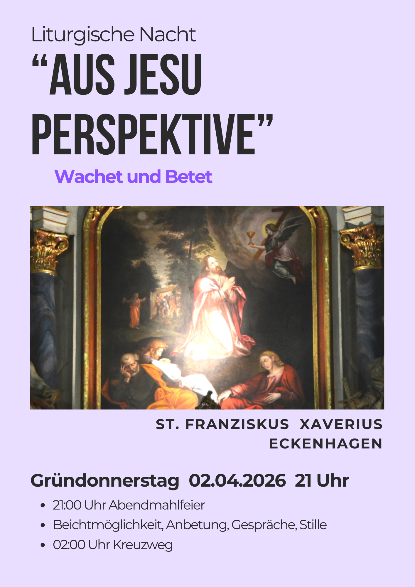 Liturgische Nacht Eckenhagen 2026